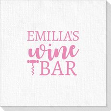 Corkscrew Wine Bar Deville Napkins