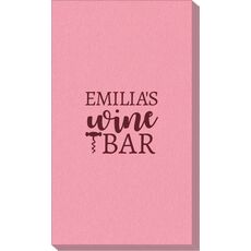Corkscrew Wine Bar Linen Like Guest Towels
