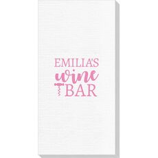 Corkscrew Wine Bar Deville Guest Towels