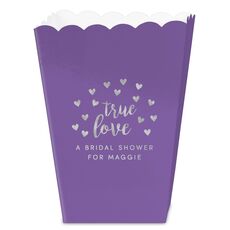 Confetti Hearts True Love Mini Popcorn Boxes