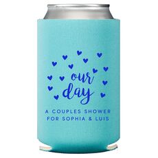 Confetti Hearts Our Day Collapsible Huggers