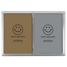Smiley Face Double Deck Playing Cards