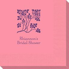 Floral Design Napkins