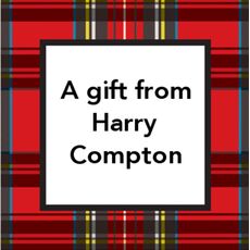 Red Plaid Gift Enclosures