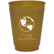 World Traveler Colored Shatterproof Cups