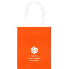 Volleyball Mini Twisted Handled Bags
