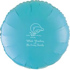 Whale Mylar Balloons