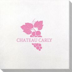 Wine Grapes Bamboo Luxe Napkins