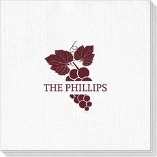 Wine Grapes Deville Napkins