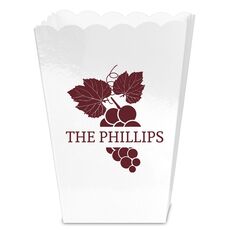 Wine Grapes Mini Popcorn Boxes