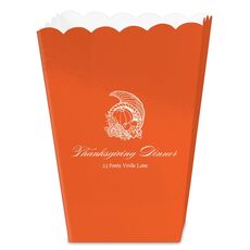 My Horn of Plenty Mini Popcorn Boxes