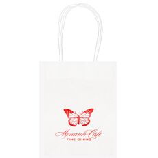 Magnificent Monarch Butterfly Mini Twisted Handled Bags