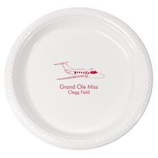 Executive Jet Plastic Plates