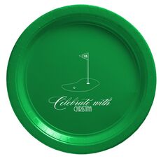 18th Hole Paper Plates
