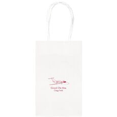 Executive Jet Medium Twisted Handled Bags