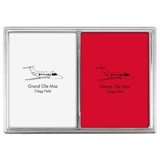 Executive Jet Double Deck Playing Cards