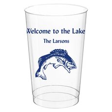 Big Fish Clear Plastic Cups