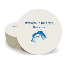 Big Fish Round Coasters