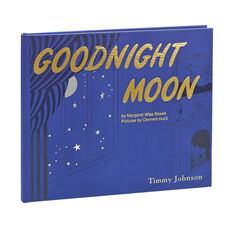 Goodnight Moon Personalized Leather Book