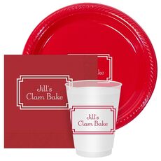 Your Text in Double Frame