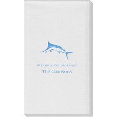 Swordfish Linen Like Guest Towels