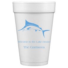 Swordfish Styrofoam Cups