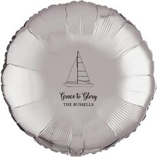 Sailboat Mylar Balloons