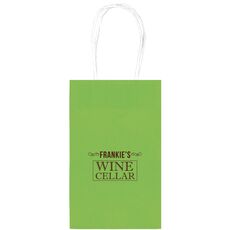 Vintage Wine Cellar Medium Twisted Handled Bags