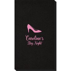 High Heeled Shoe Linen Like Guest Towels