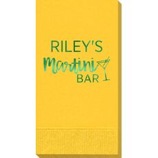 Modern Martini Guest Towels