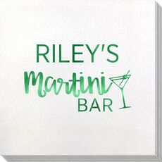 Modern Martini Bamboo Luxe Napkins