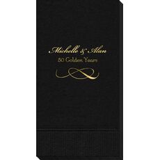 Knot Scroll Guest Towels