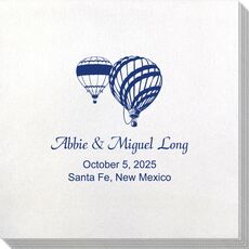 Hot Air Balloon Bamboo Luxe Napkins