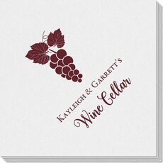 Grape Cluster Linen Like Napkins