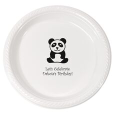 Panda Bear Plastic Plates