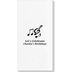 Music Notes Deville Guest Towels