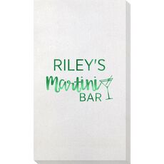 Modern Martini Bamboo Luxe Guest Towels