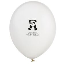 Panda Bear Latex Balloons