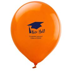 Nice Hat Latex Balloons