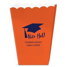 Nice Hat Mini Popcorn Boxes