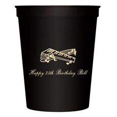 Musical Keyboard Stadium Cups