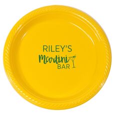 Modern Martini Plastic Plates
