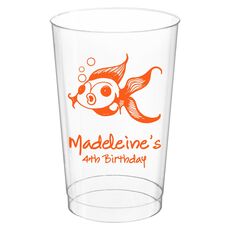 Goldfish Clear Plastic Cups