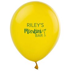 Modern Martini Latex Balloons