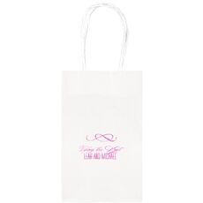 Knot Scroll Medium Twisted Handled Bags