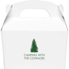 Pine Tree Gable Favor Boxes