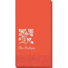 Floral Design Guest Towels