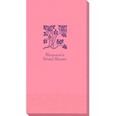 Floral Design Guest Towels