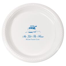 Boating Plastic Plates