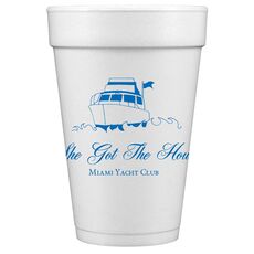 Boating Styrofoam Cups